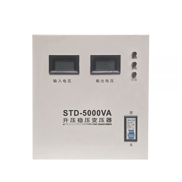 Transformador elevador totalmente automático de 3KW/5KW de 110V a 220V, regulador de voltaje