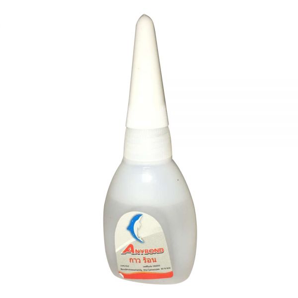 กาวร้อน (Anybond ) 18g 1pc --- Anybond Adhesive Glue for Plastics, Metal, Glass 18g 1pc