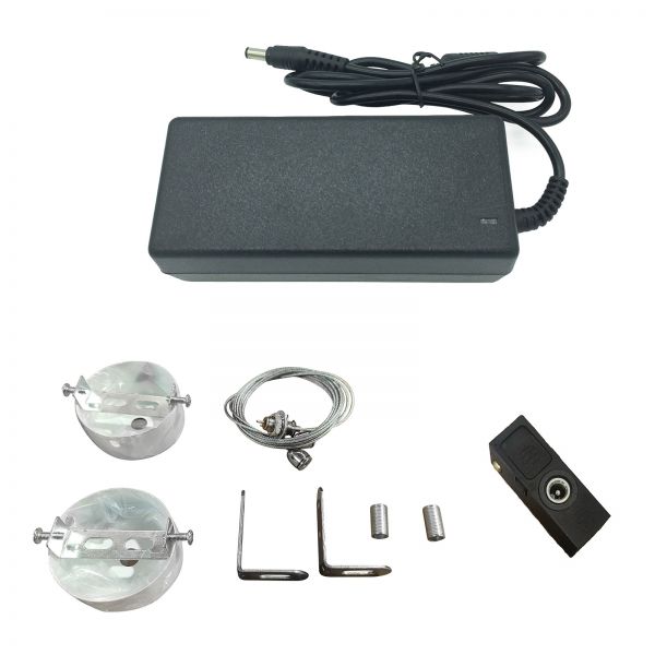 CALCA Accessories to Install on Wall / Ceiling for LED MultiSignsBar+Power Supply