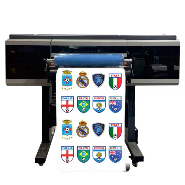 60cm 3D UV DTF Printer with 3 Epson I3200U Printheads