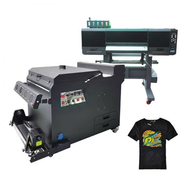 650B 2H Agitador de medio Polvo y Secador para Impresora DTF con 2 Cabezales Epson