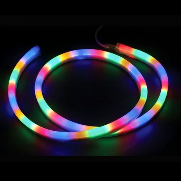 ไฟเส้น SMD 2835 RGB Colorful Flexible LED Neon Lights 220VDC Waterproof Outdoor Advertising Signs (Size 8x16mm)
