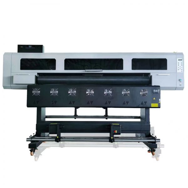 1.8m Hybrid UV Inkjet Printer With 3/4 Epson i3200U Printheads