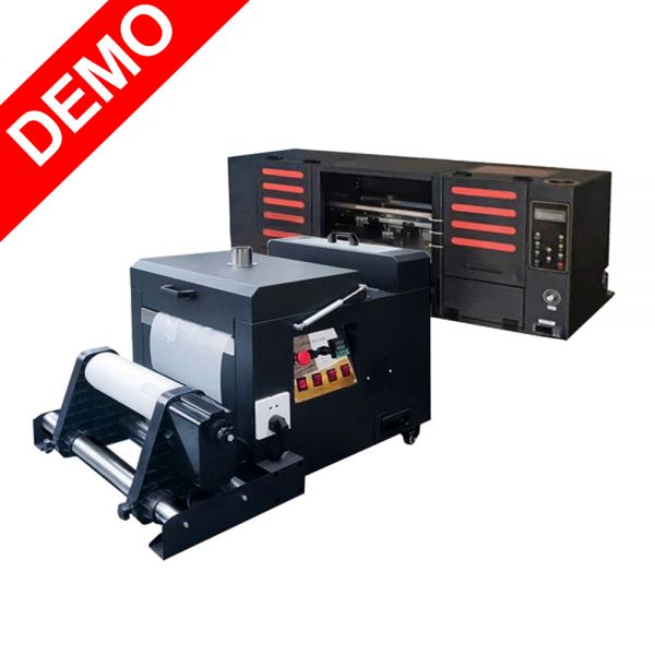 350A DTF Printer Powder Shaker and Dryer with 2 Epson XP600 Printheads, SY board