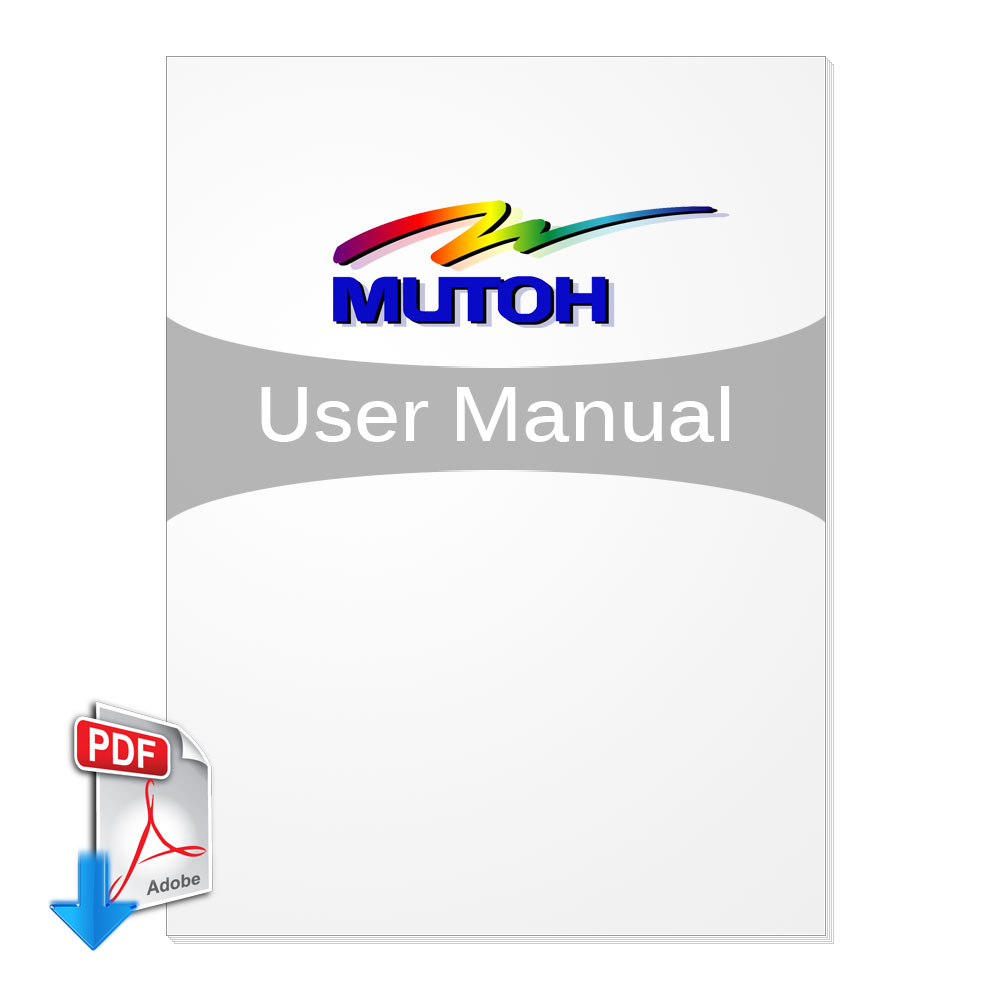 Инструкция по эксплуатации для Mutoh VJ-1624 (бесплатное скачивание)