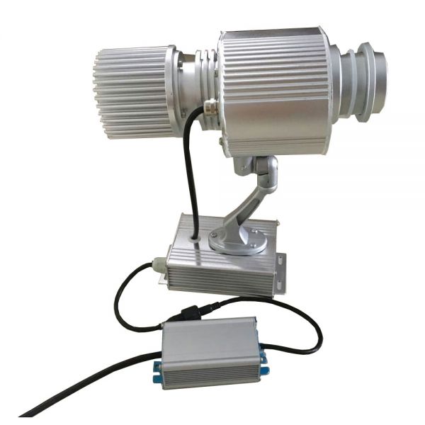 Impermeable Al aire libre IP65 10W LED estático Gobo publicidad Logo proyector de luz