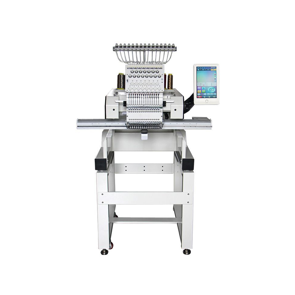 400x510mm 1 Heads 12/15 Needle Embroidery Machine
