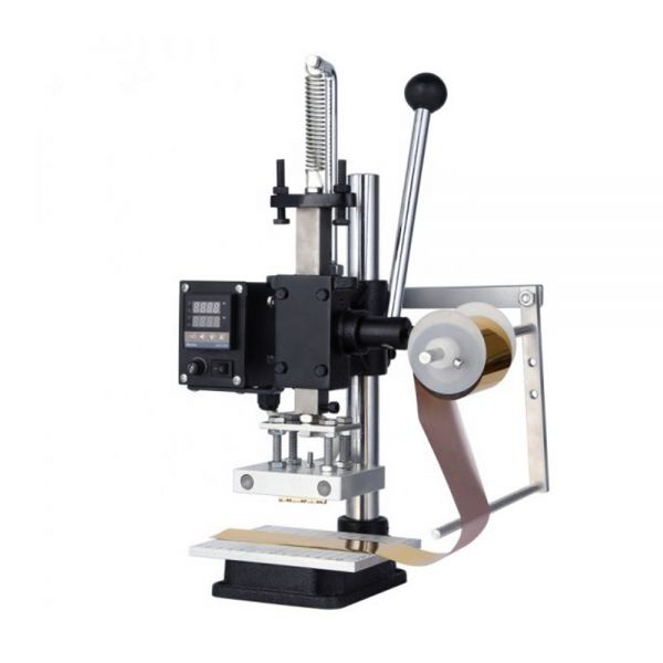Hot Pressure Foil Gold stamping Machine for Leather and Plastic