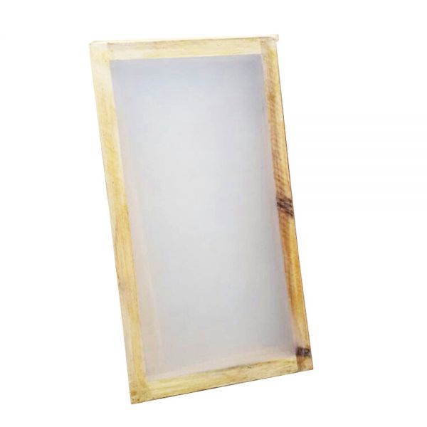 Cuadro de Madera para Pantalla 110/156/200/230 White Mesh 40.6x50.8cm