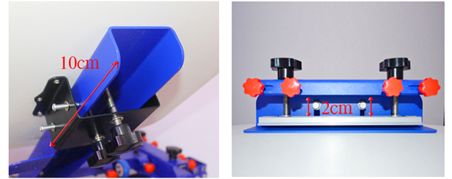 High Quality 4 Color Screen Printing Press Printer Machine Equipment 2 Station DIY T-shirt with Easy Adjusting System