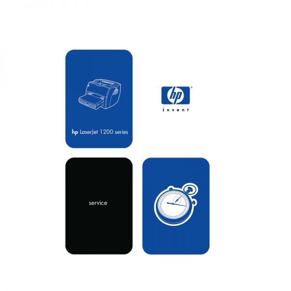 Manual de Servicio en Inglés HP LaserJet 1200 Laser