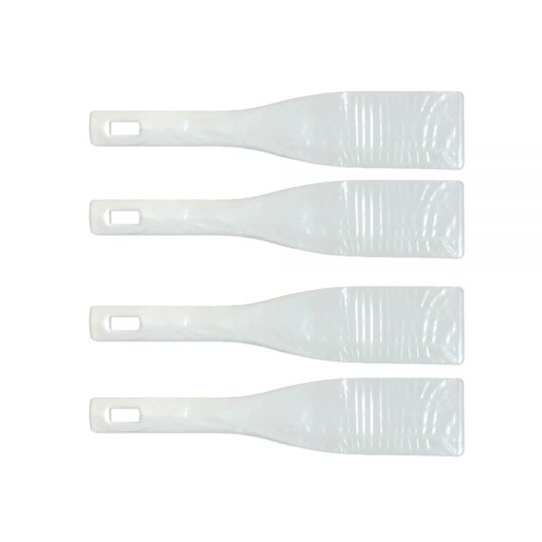 4 pcs 1.8" Width Spatula Ink Scoop Silk Screen Printing Shovel Goop Scoop Plastisol