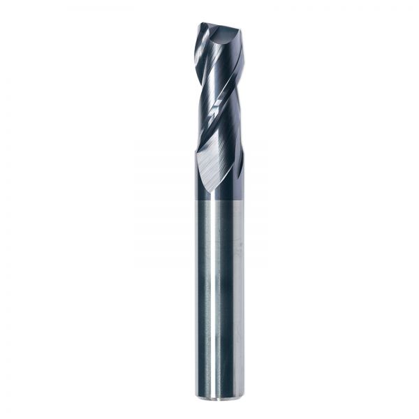 Reinforced Purpose 2-Edge Milling Cutter AlCr Coating