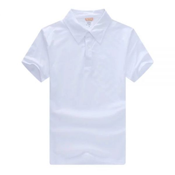 เสื้อยืดคอโปโลแขนสั้นผ้าคอตตอน (สำหรับบุรุษ) สำหรับรองรับการพิมพ์สกรีน (10 ตัว / แพ็ค )---Polo Shirts Colorful Short Sleeve Pure Cotton Polo Shirt