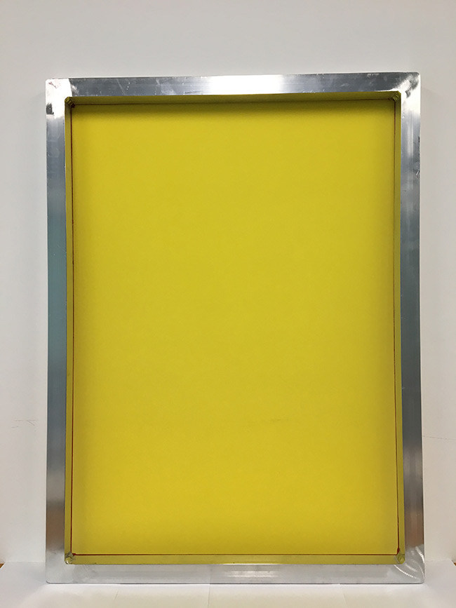 Aluminum Screen Printing Screens with 200 Yellow Mesh Count
