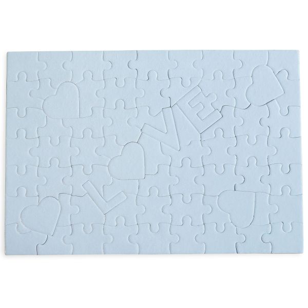 200set A4 Sublimation Blanks Jigsaw Puzzles 72 Pieces LOVE 210mmx297mm