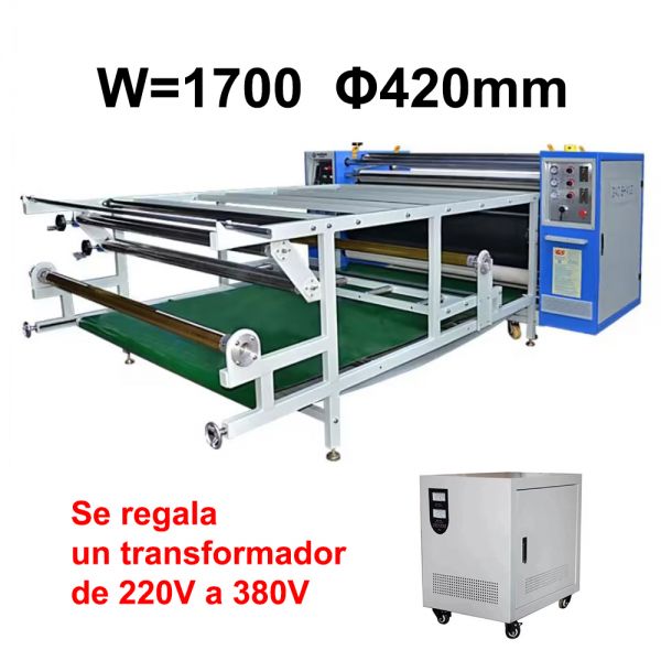 1700mm Maquina de Transferencia de Calor Multi-funcional de Rodillos