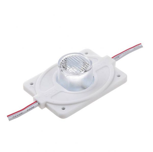 ไฟ LED โมดูล 3 วัตต์ 20pcs/pack High Bright SMD 5050 Waterproof LED Module (1 LED, white light, 3W,L61xW40xH17.6mm) for Double-sided Lightbox