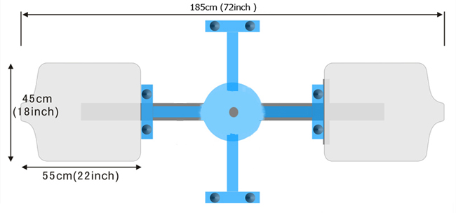 High Quality 4 Color Screen Printing Press Printer Machine Equipment 2 Station DIY T-shirt with Easy Adjusting System
