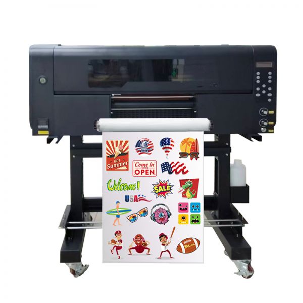 30CM UV DTF Crystal Label Printer, with 3 Epson XP600 Printheads