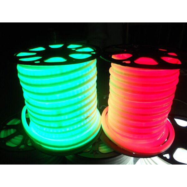 Влагозащищенный гибкий неоновый ленточный мини LED модуль SMD 2835 (120LED/м, AC110/220В, 12Вт/M, IP65, 50м/катушка)