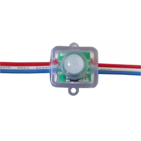 Square RGB Colorful Waterproof LED Pixel Diffused Light 12V DC
