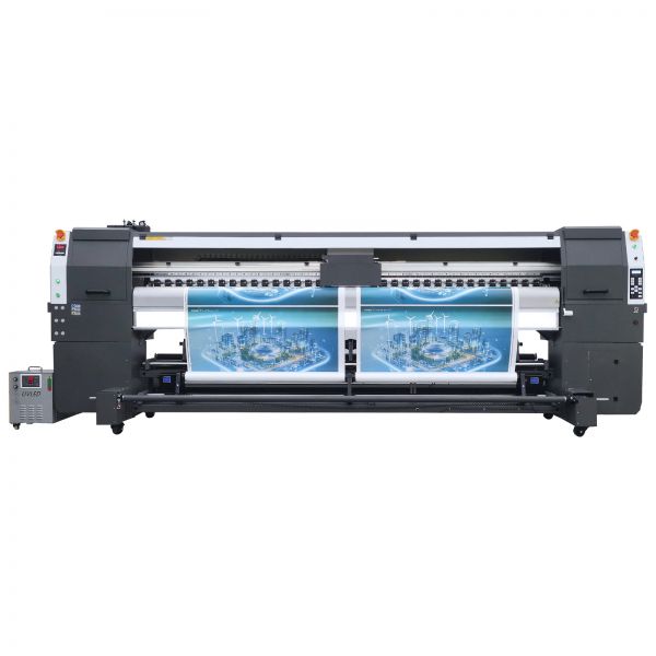 3.2m GT3204 Roll to Roll UV Inkjet Printer With 2/4pcs Epson Printheads