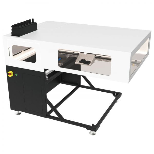 Oval Digital Printing 4 Printheads Pretreatment Printer