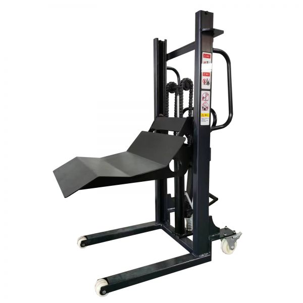 0.9/1.5m Portable Manual Hydraulic Forklift 300kg Load Capacity