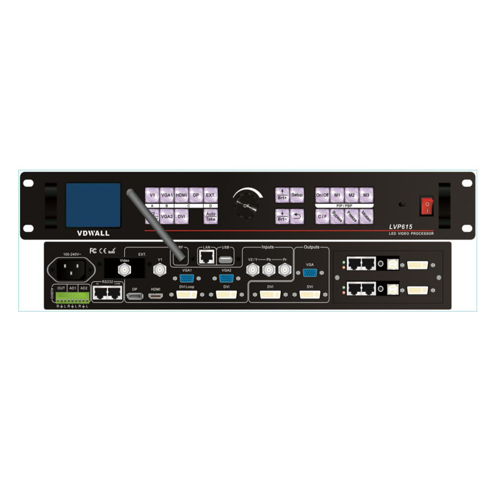 LED видеопроцессор VDWALL LVP615